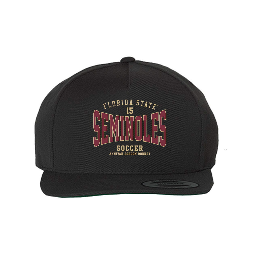 FSU - NCAA Women's Soccer : Anniyah Gordon Rodney - Snapback Hat-0