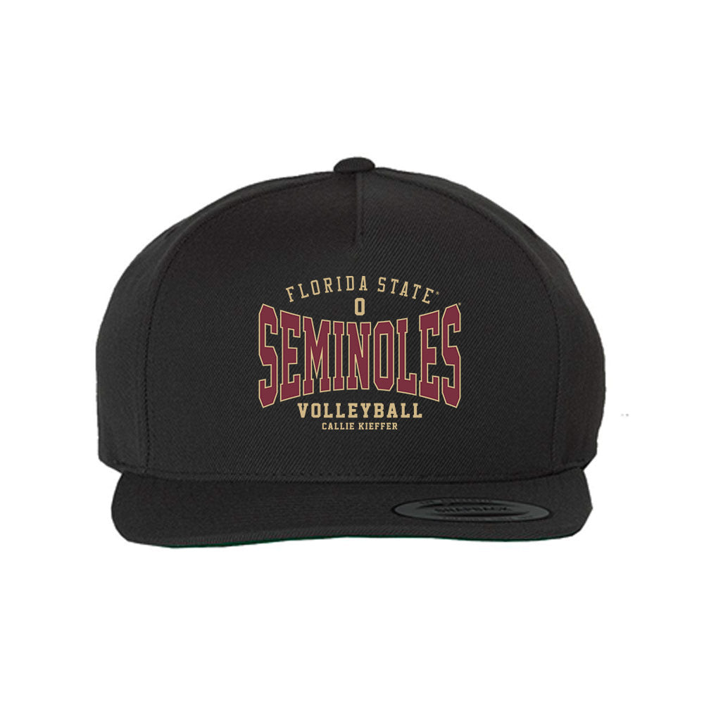 FSU - NCAA Women's Volleyball : Callie Kieffer - Snapback Hat-0