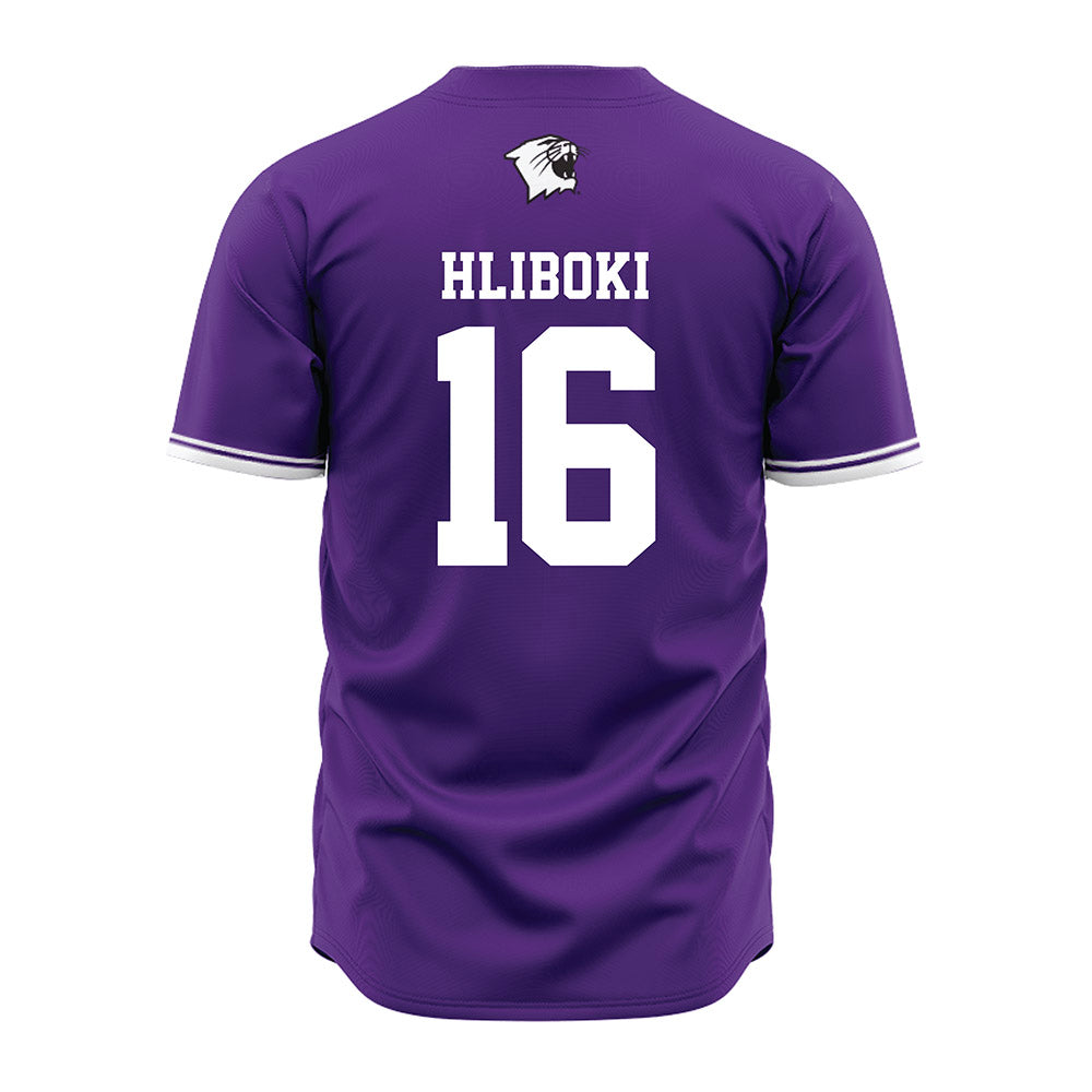 Northwestern - NCAA Baseball : Sam Hliboki - Jersey-1