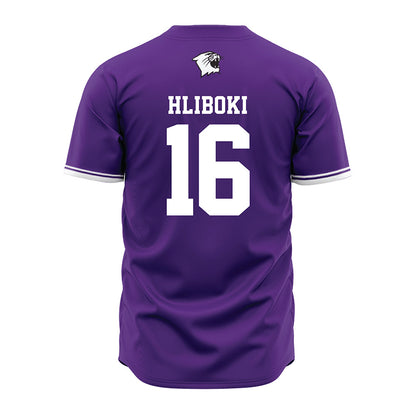 Northwestern - NCAA Baseball : Sam Hliboki - Jersey-1