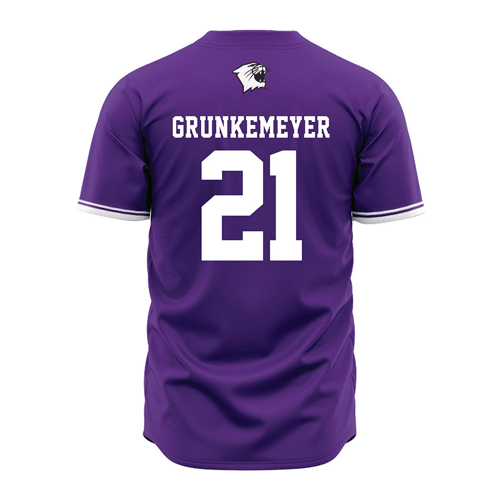 Northwestern - NCAA Baseball : Jack Grunkemeyer - Jersey-1
