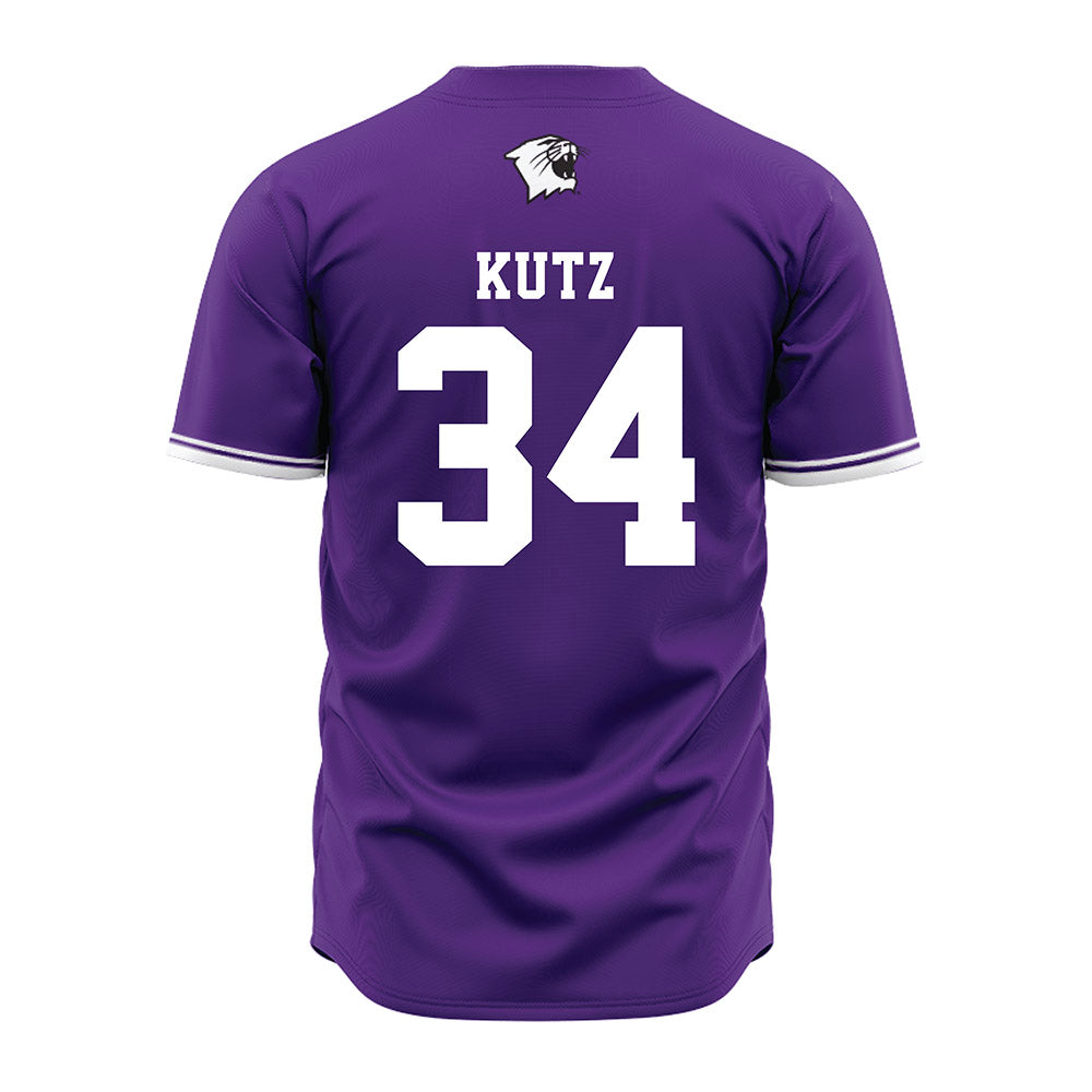 Northwestern - NCAA Baseball : Charlie Kutz - Jersey-1