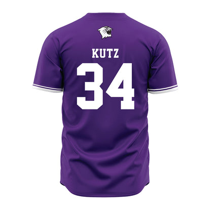 Northwestern - NCAA Baseball : Charlie Kutz - Jersey-1