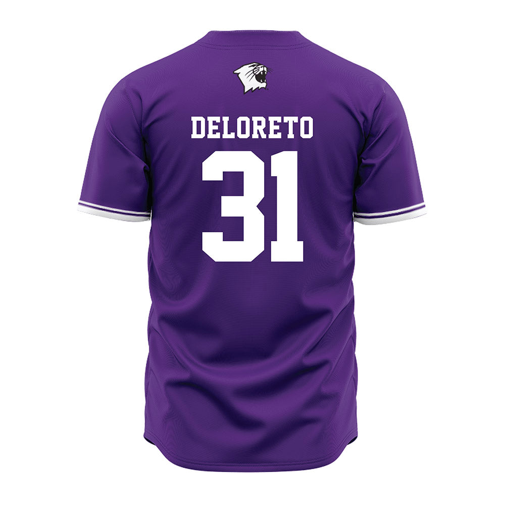 Northwestern - NCAA Baseball : Dominic DeLoreto - Jersey-1
