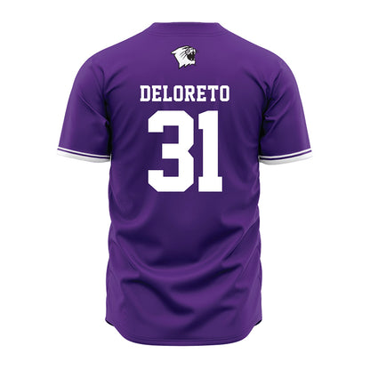 Northwestern - NCAA Baseball : Dominic DeLoreto - Jersey-1