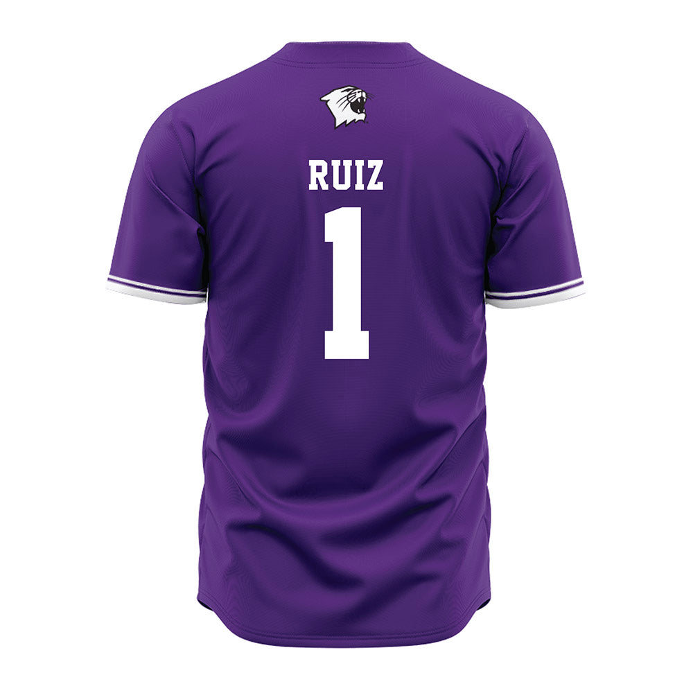 Northwestern - NCAA Baseball : Noah Ruiz - Jersey-1