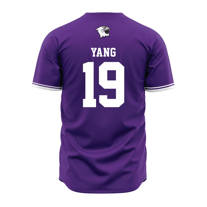 Northwestern - NCAA Baseball : Jake Yang - Jersey-1