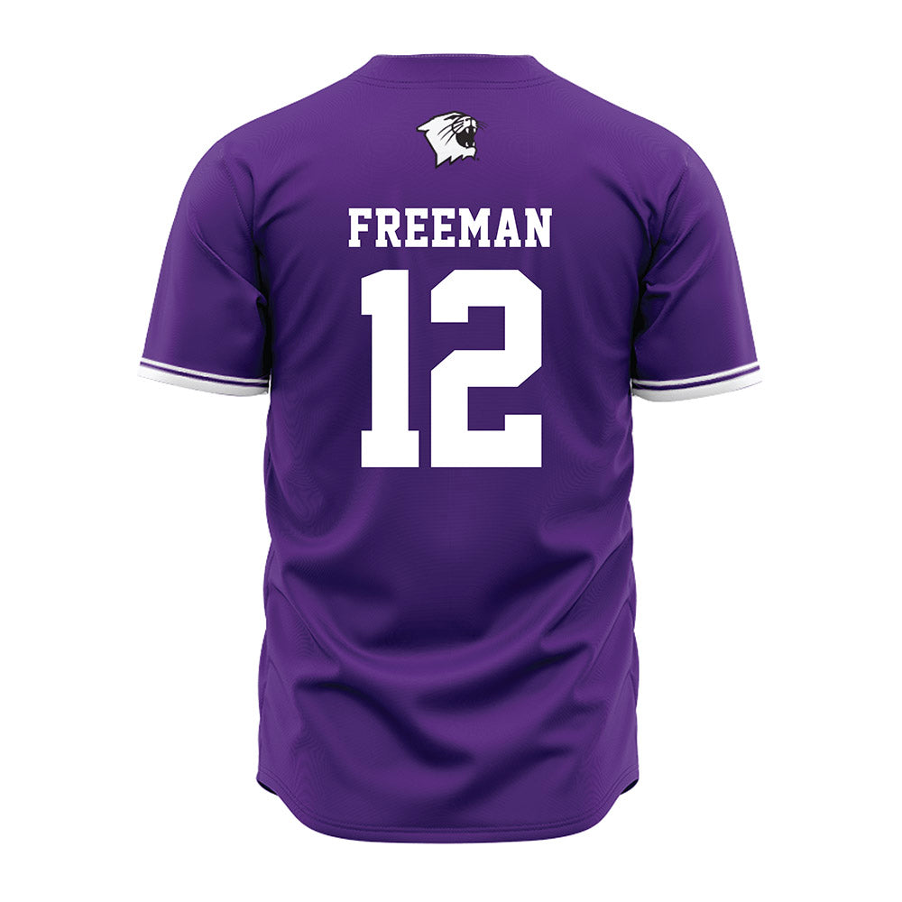 Northwestern - NCAA Baseball : Jackson Freeman - Jersey