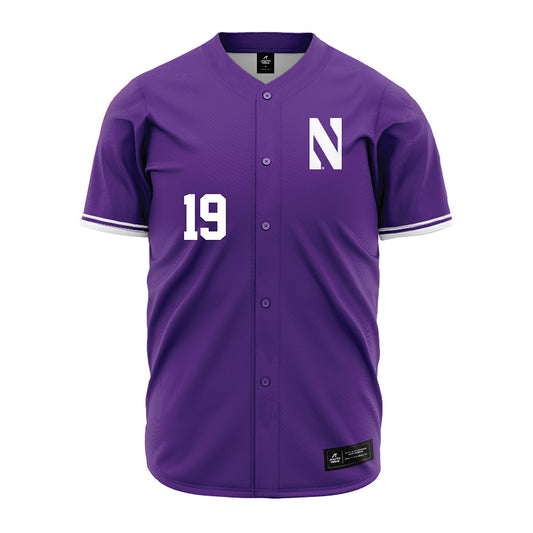 Northwestern - NCAA Baseball : Jake Yang - Jersey-0