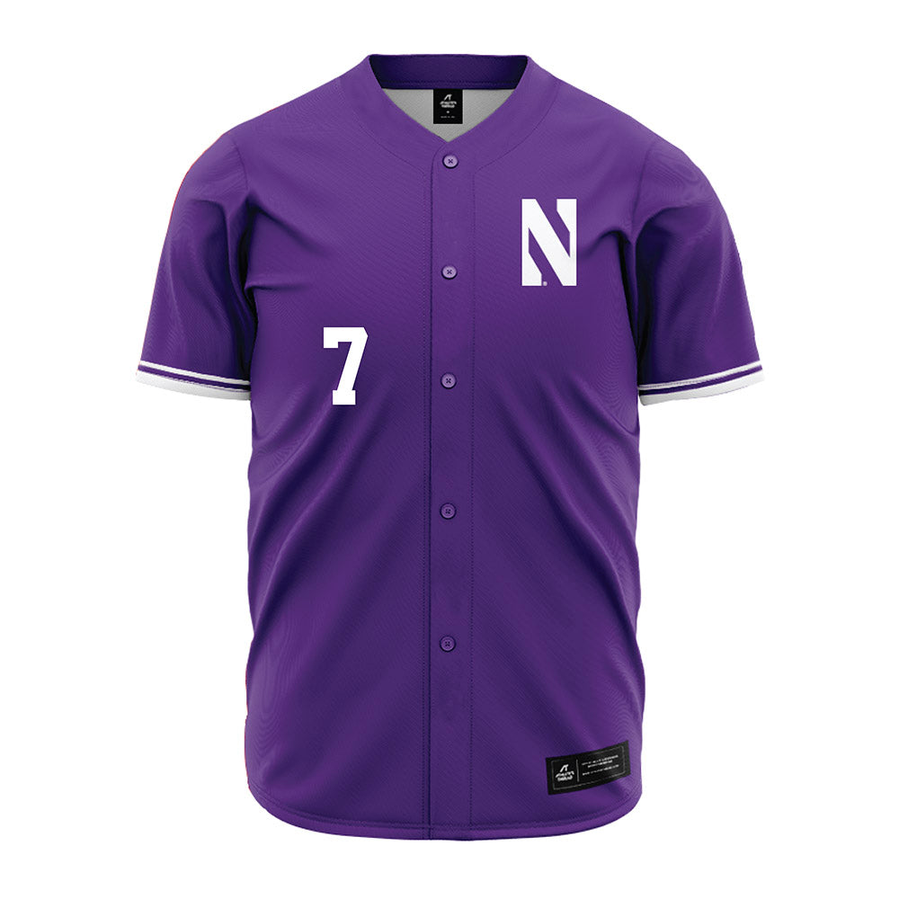 Northwestern - NCAA Baseball : Marty Kaplan - Jersey-0