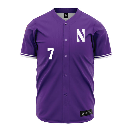 Northwestern - NCAA Baseball : Marty Kaplan - Jersey-0