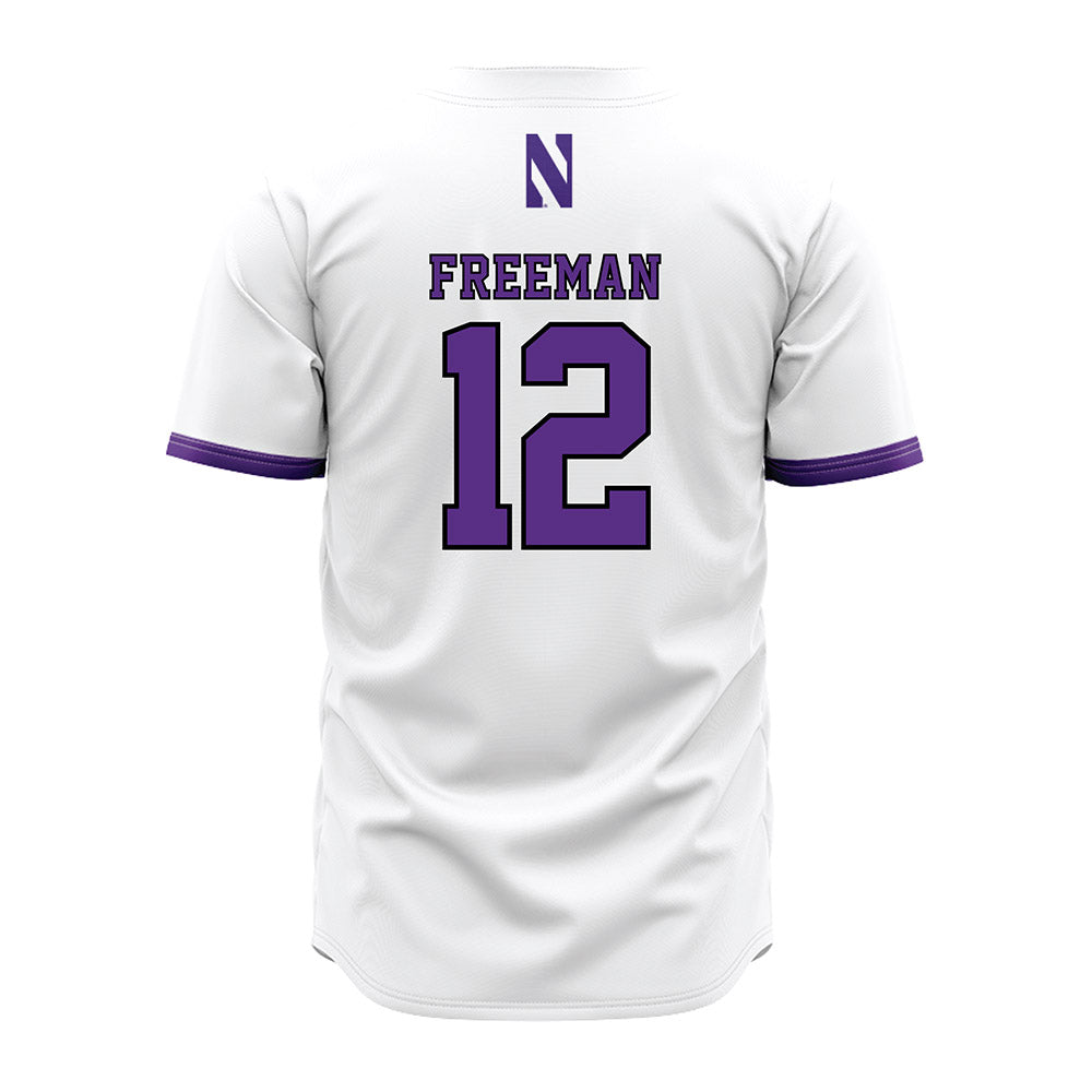 Northwestern - NCAA Baseball : Jackson Freeman - Jersey