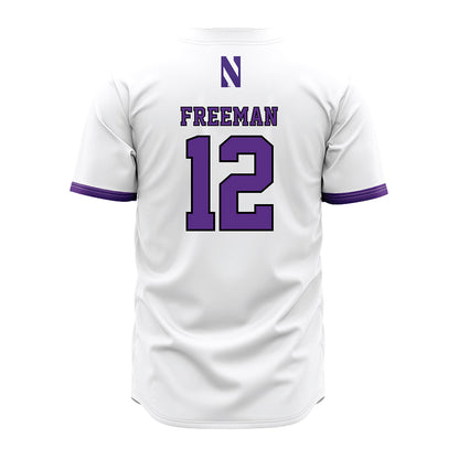 Northwestern - NCAA Baseball : Jackson Freeman - Jersey