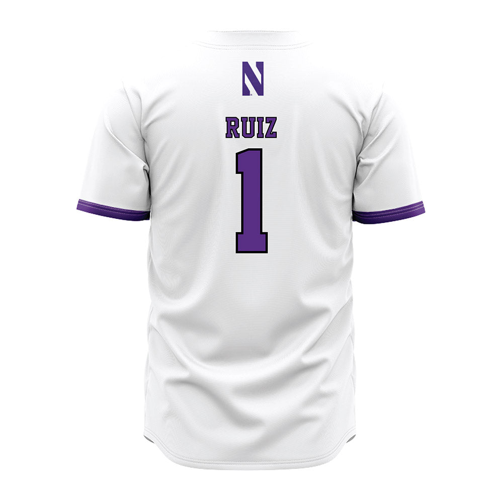 Northwestern - NCAA Baseball : Noah Ruiz - Jersey-1