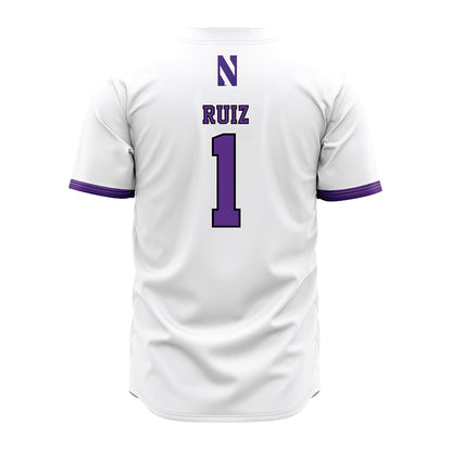 Northwestern - NCAA Baseball : Noah Ruiz - Jersey-1
