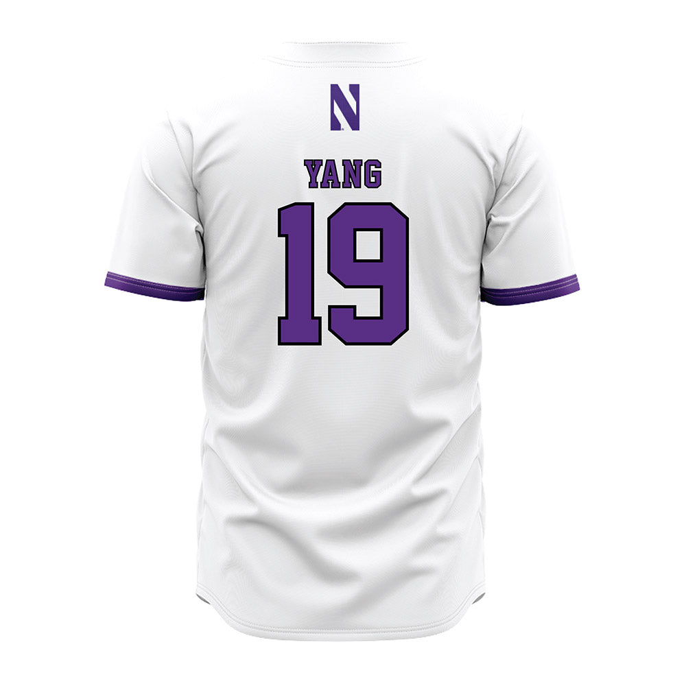 Northwestern - NCAA Baseball : Jake Yang - Jersey-1