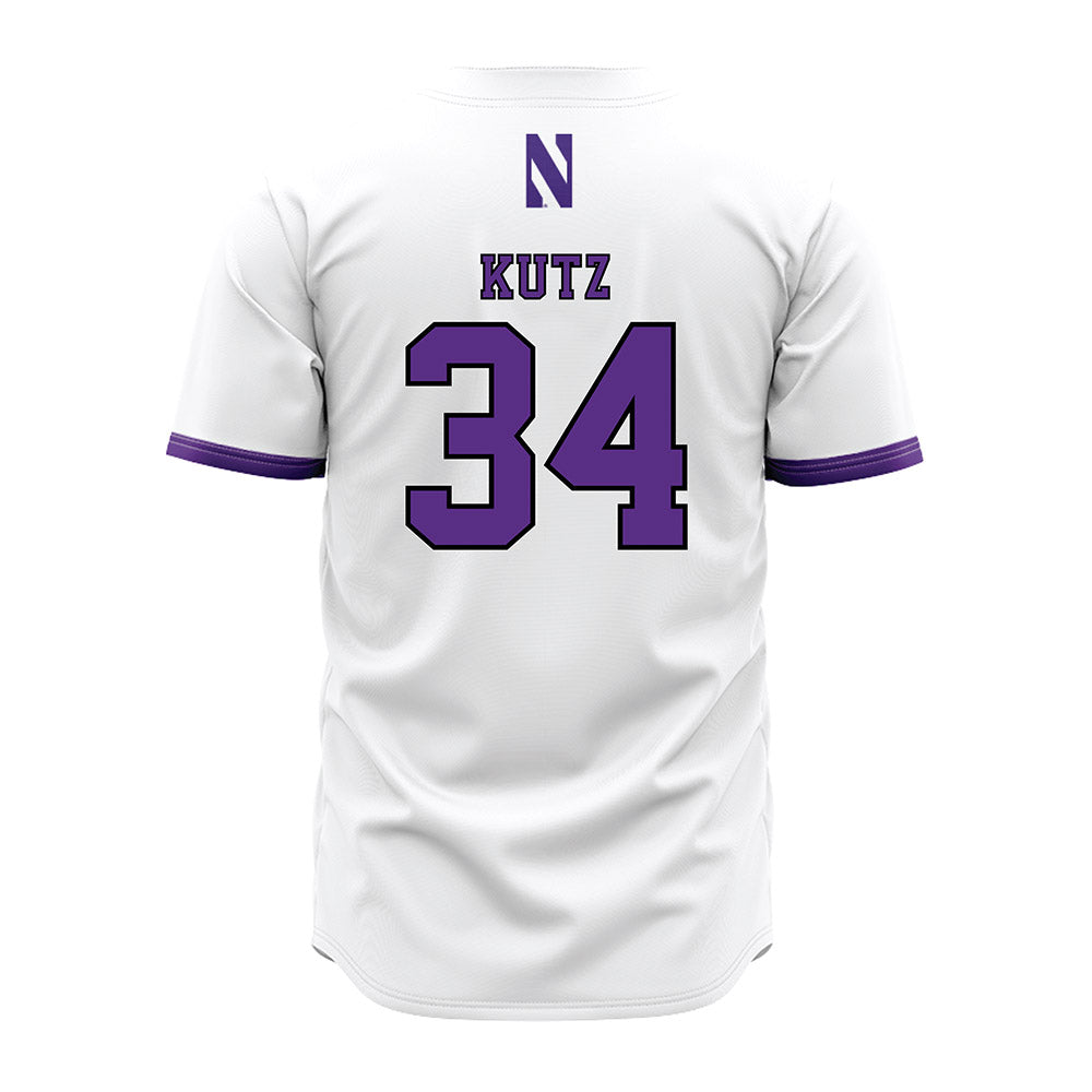 Northwestern - NCAA Baseball : Charlie Kutz - Jersey-1