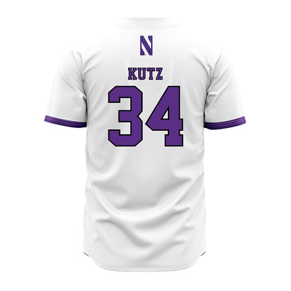 Northwestern - NCAA Baseball : Charlie Kutz - Jersey-1