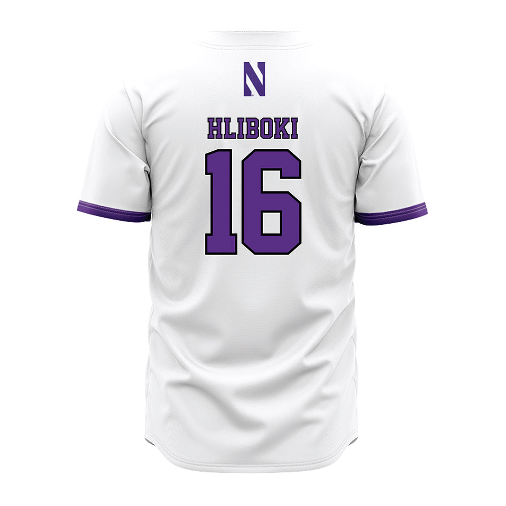 Northwestern - NCAA Baseball : Sam Hliboki - Jersey-1