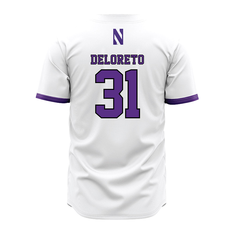 Northwestern - NCAA Baseball : Dominic DeLoreto - Jersey-1