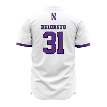 Northwestern - NCAA Baseball : Dominic DeLoreto - Jersey-1