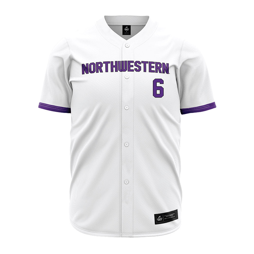 Northwestern - NCAA Baseball : Jack Counsell - Jersey-0