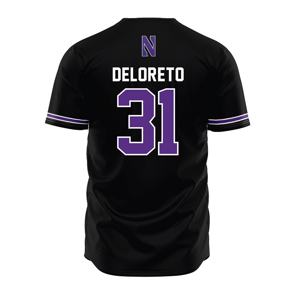 Northwestern - NCAA Baseball : Dominic DeLoreto - Jersey-1