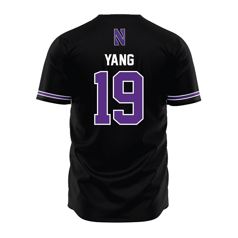 Northwestern - NCAA Baseball : Jake Yang - Jersey-1