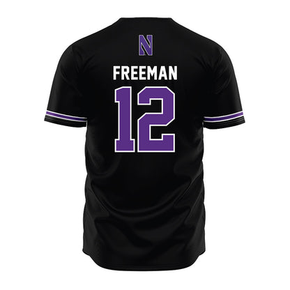 Northwestern - NCAA Baseball : Jackson Freeman - Jersey