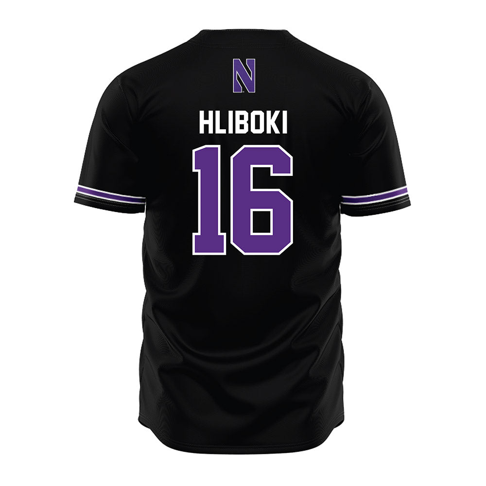 Northwestern - NCAA Baseball : Sam Hliboki - Jersey-1