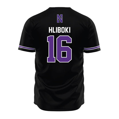 Northwestern - NCAA Baseball : Sam Hliboki - Jersey-1