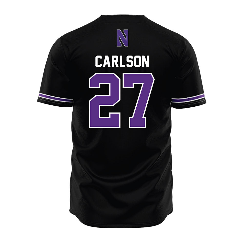 Northwestern - NCAA Baseball : Zach Carlson - Jersey-1