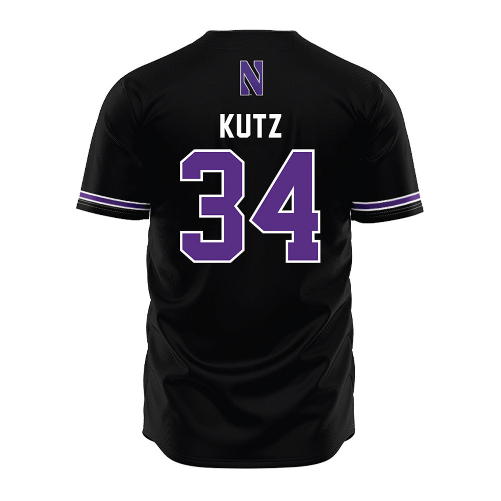 Northwestern - NCAA Baseball : Charlie Kutz - Jersey-1
