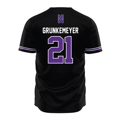 Northwestern - NCAA Baseball : Jack Grunkemeyer - Jersey-1