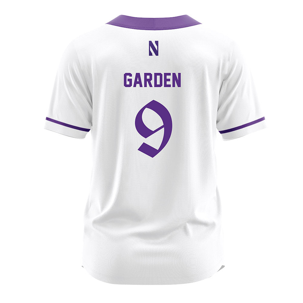 Northwestern - NCAA Softball : Avery Garden - White Jersey-1