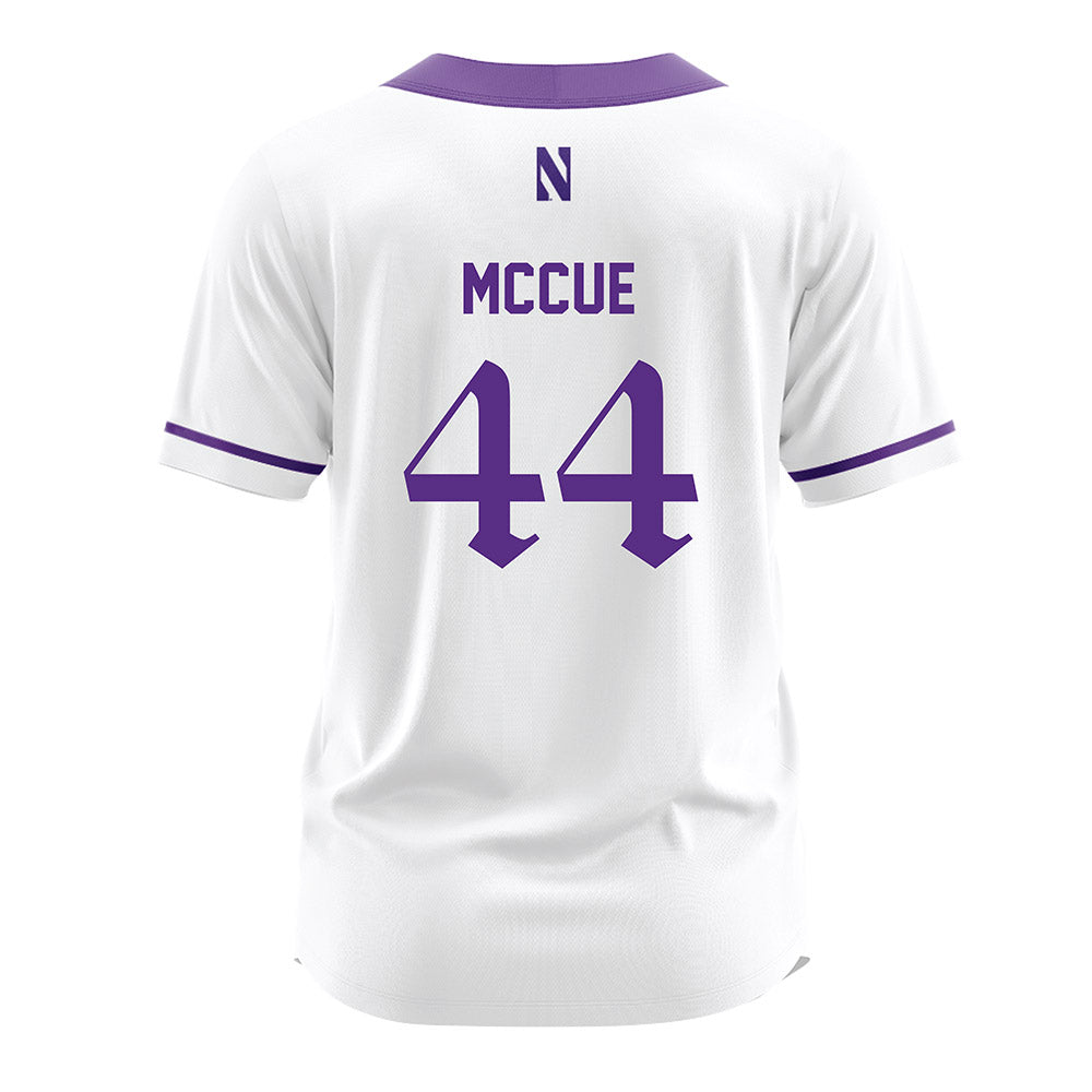 Northwestern - NCAA Softball : Teagan McCue - White Jersey-1