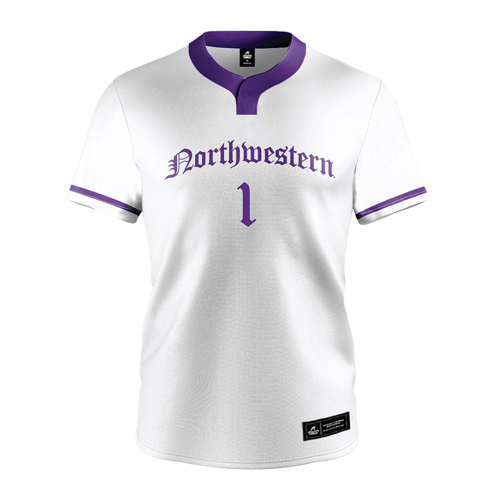 Northwestern - NCAA Softball : Addison Lucht - White Jersey-0