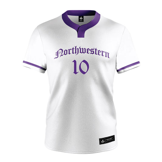 Northwestern - NCAA Softball : Kansas Robinson - White Softball Jersey