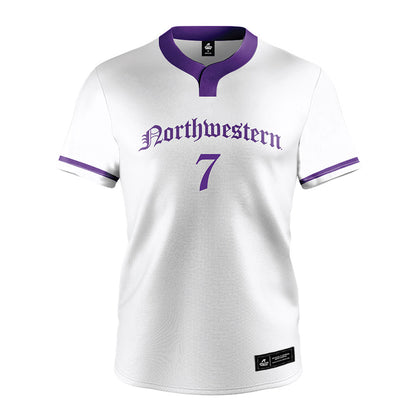 Northwestern - NCAA Softball : Kelsey Nader - White Jersey-0