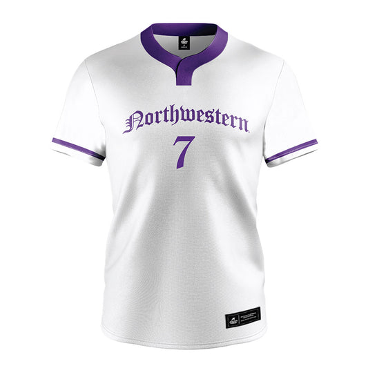 Northwestern - NCAA Softball : Kelsey Nader - White Jersey-0