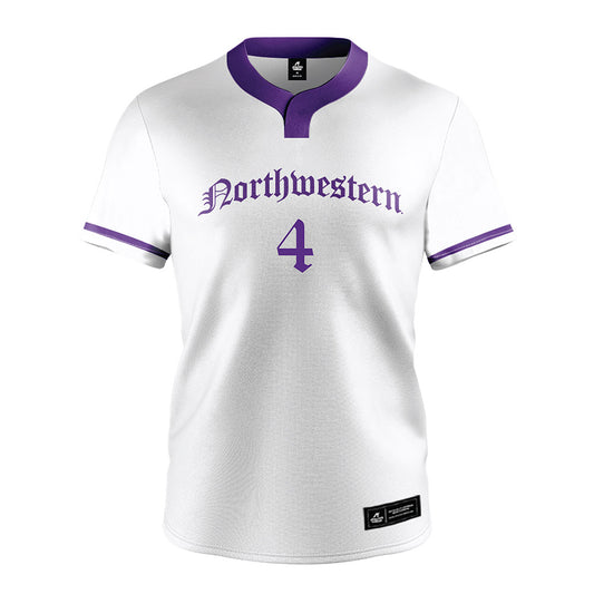 Northwestern - NCAA Softball : Renae Cunningham - White Jersey-0