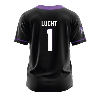 Northwestern - NCAA Softball : Addison Lucht - Black Jersey-1