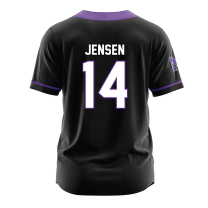 Northwestern - NCAA Softball : Kylee Jensen - Black Jersey-1