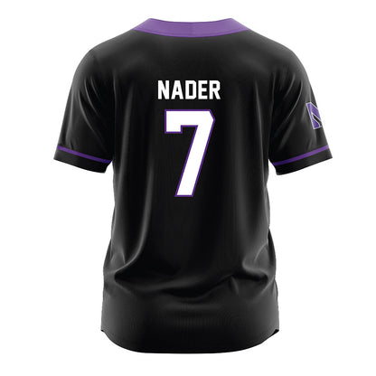 Northwestern - NCAA Softball : Kelsey Nader - Black Jersey-1