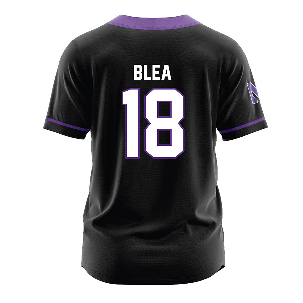 Northwestern - NCAA Softball : Emma Blea - Black Jersey-1
