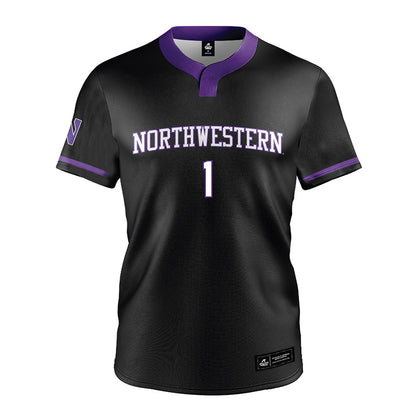 Northwestern - NCAA Softball : Addison Lucht - Black Jersey-0
