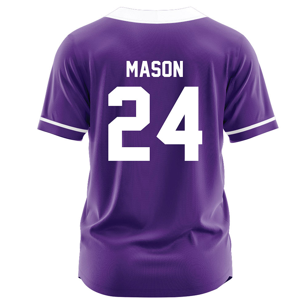 Northwestern - NCAA Softball : Marina Mason - Purple Jersey-1