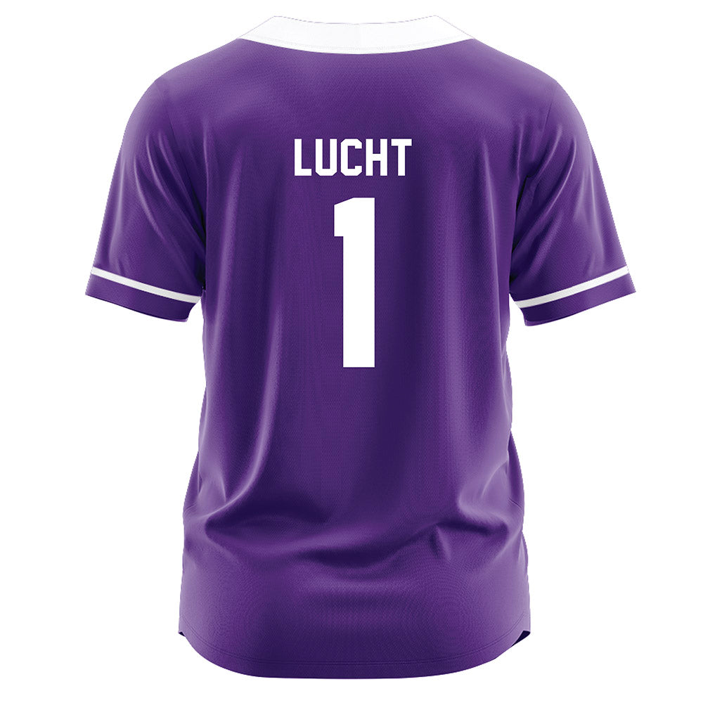 Northwestern - NCAA Softball : Addison Lucht - Purple Jersey-1