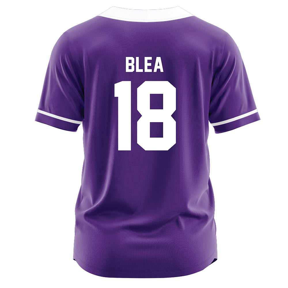 Northwestern - NCAA Softball : Emma Blea - Purple Jersey-1