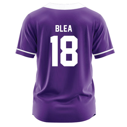 Northwestern - NCAA Softball : Emma Blea - Purple Jersey-1